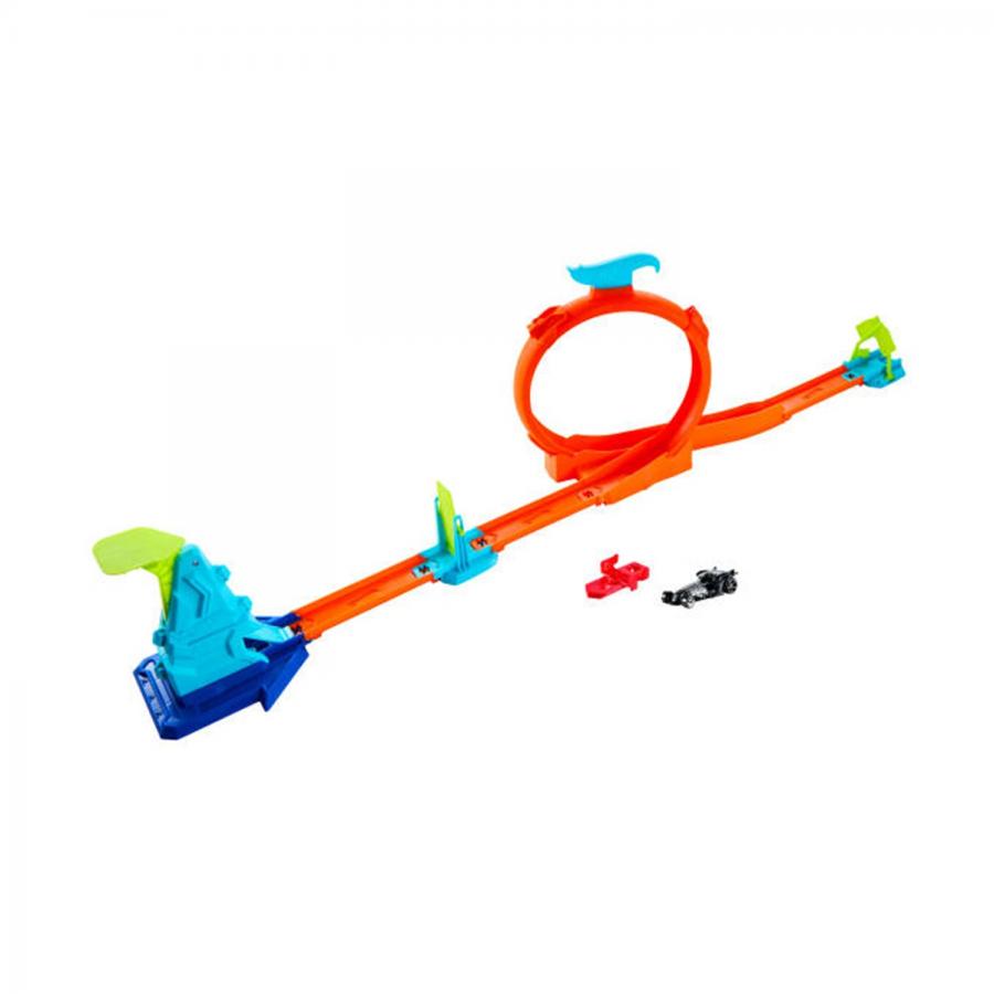 Mattel Hot Wheels: Hot Wheels Stunt - Hot Wheels Stunt Tracks Slam Jump (JHK78)