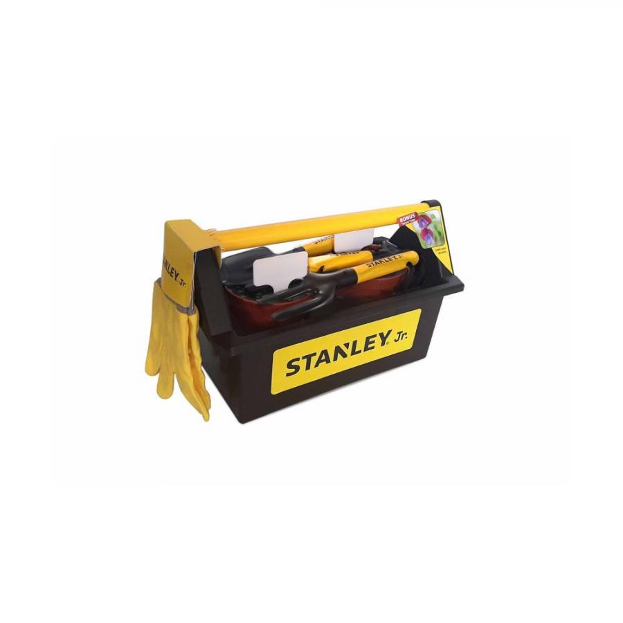 Stanley Jr. - Garden Tools: Kids 9-Piece Garden Tool Set with Toolbox (SGH013-SY)