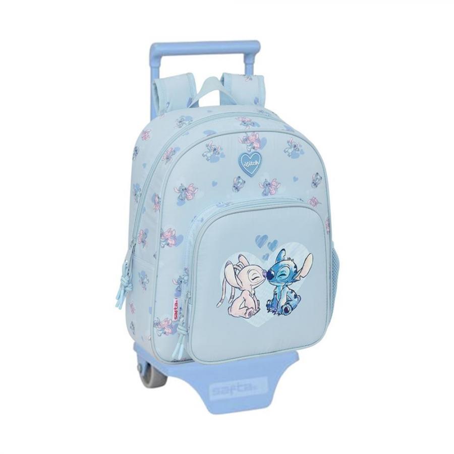 Safta: Stitch - Trolley (Removable) Small Backpack (34cm) (612602006)