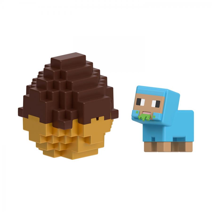 Mattel Minecraft: - Mini Eggs With Figure – Mc Mini Sheep (JJV76)