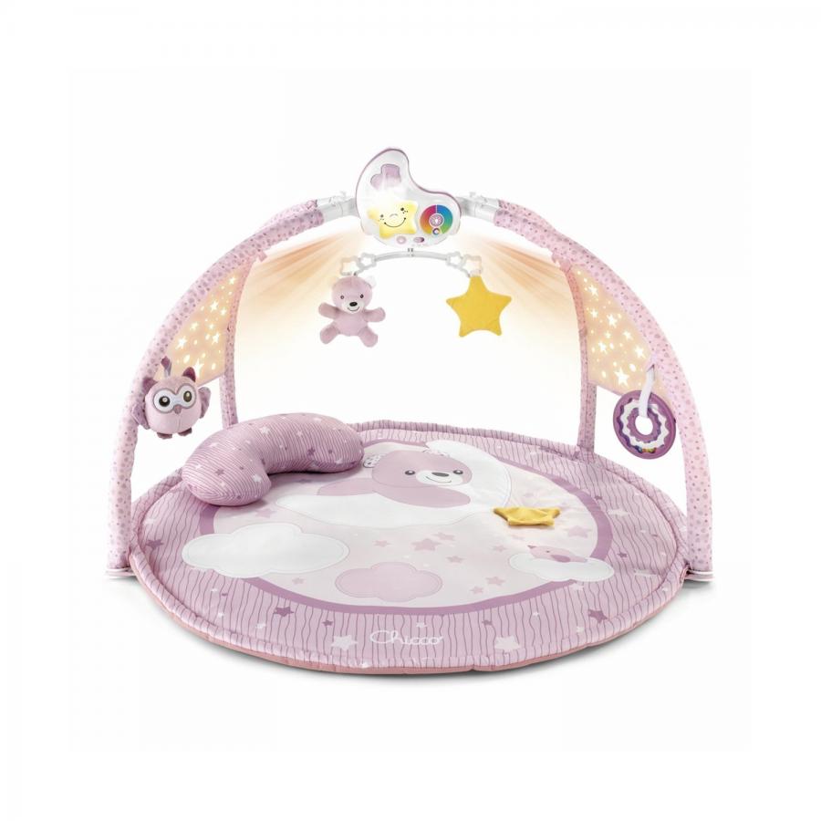 Chicco First Dreams: Βρεφικό Γυμναστήριο με Προβολέα Enjoy Colors, Ροζ (Y-01-09866-10)