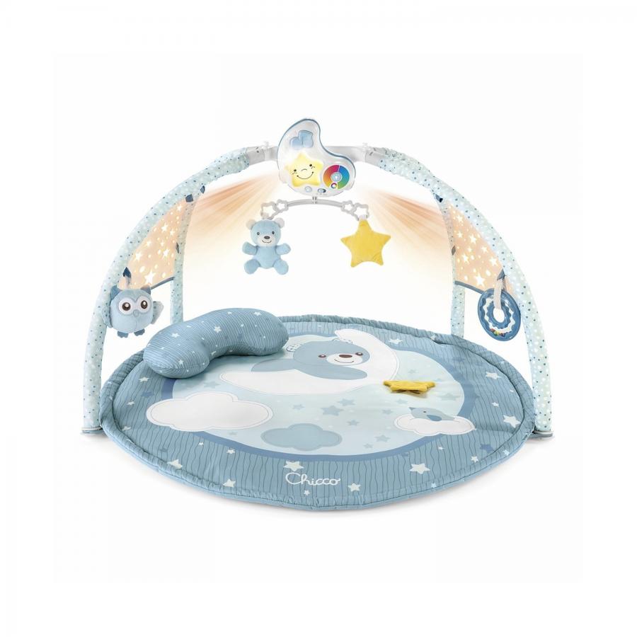 Chicco First Dreams: Βρεφικό Γυμναστήριο με Προβολέα Enjoy Colors, Σιέλ (Y-01-09866-20)