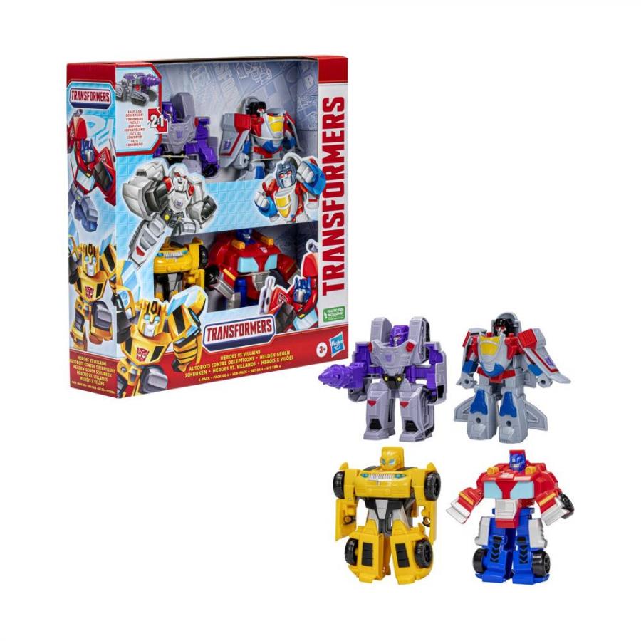 Hasbro Transformers: Evergreen - Heroes VS Villains 4PK (F7147)