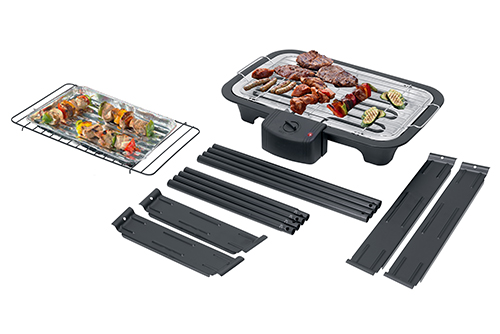 CAMRY ELECTRIC GRILL WITH REMOVABLE HEATER