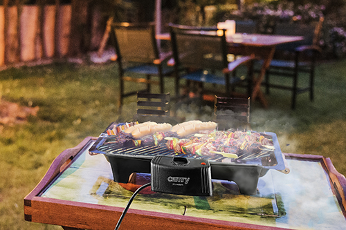 CAMRY ELECTRIC GRILL WITH REMOVABLE HEATER