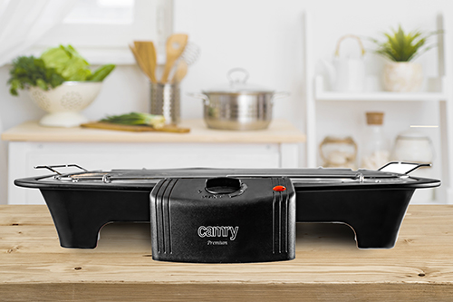 CAMRY ELECTRIC GRILL WITH REMOVABLE HEATER