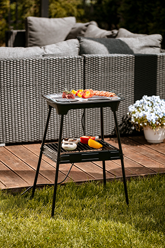 CAMRY ELECTRIC GRILL WITH REMOVABLE HEATER