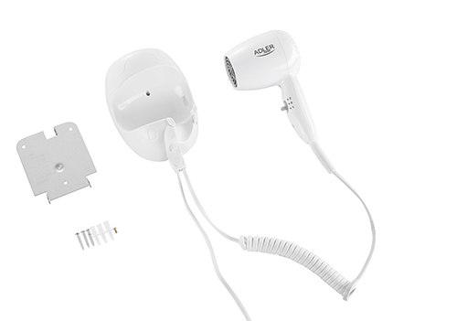 ADLER HAIR DRYER FOR HOTEL AND SWIMMING POOL WITH KIT