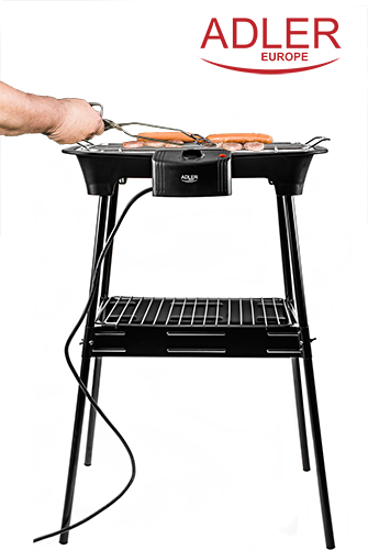ADLER ELECTRIC GRILL WITH REMOVABLE HEATER