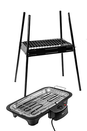 ADLER ELECTRIC GRILL WITH REMOVABLE HEATER