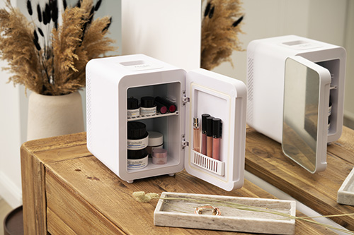 ADLER MINI FRIDGE 4L WITH MIRROR WHITE
