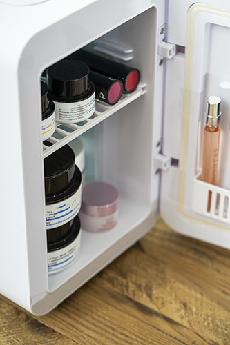 ADLER MINI FRIDGE 4L WITH MIRROR WHITE