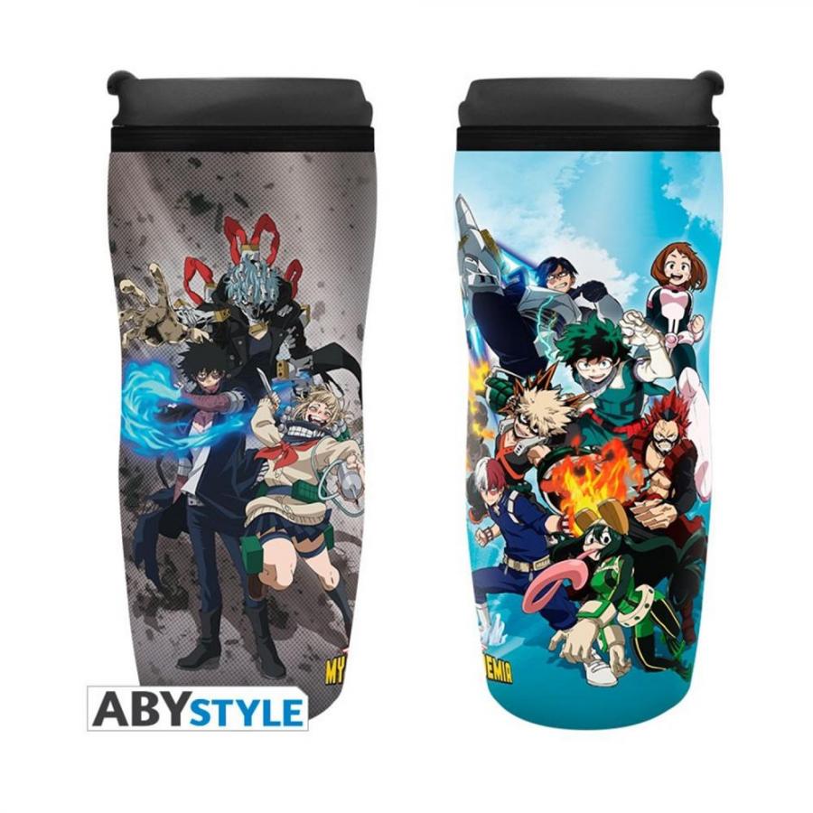 Abysse: My Hero Academia - Heroes vs. Villains Travel Mug (335ml) (ABYTUM034)