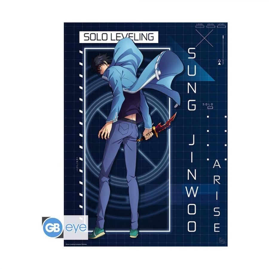 Abysse: Solo Leveling - Jinwoo Arise Chibi Poster (52X38cm) (GBYDCOA025)
