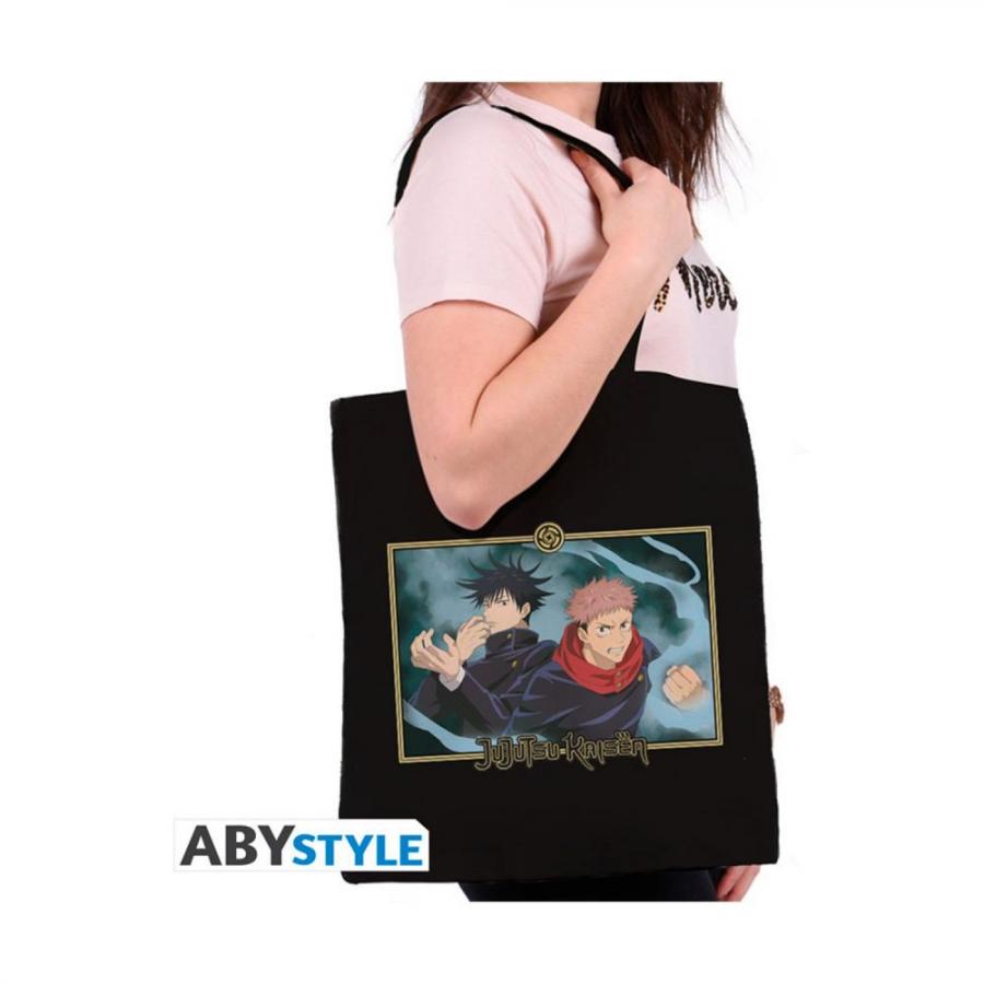Abysse: Jujutsu Kaisen - Itadori & Megumi Tote Bag (ABYBAG773)