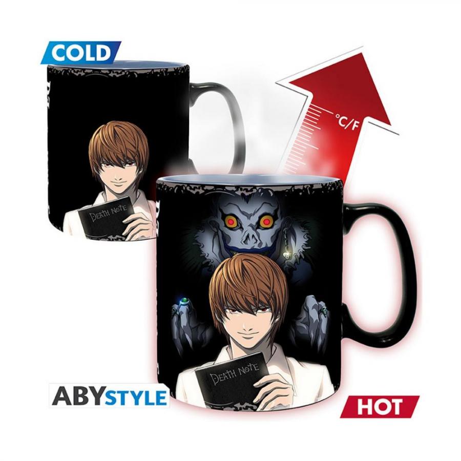 Abysse: Death Note - Kira & L Heat Change Mug (460ml) (ABYMUGA477)