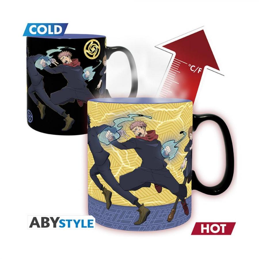 Abystyle: Jujutsu Kaisen - Group Heat Change Mug (460ml) (ABYMUGA723)
