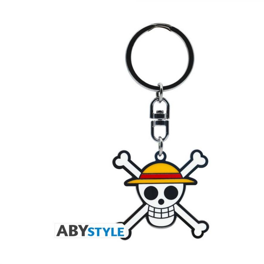Abysse: One Piece - Skull Luffy Metal Keychain (ABYKEY646)