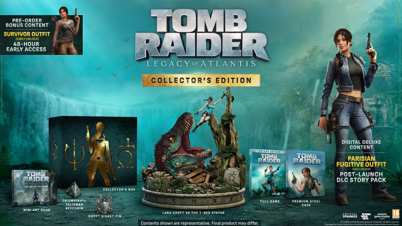Tomb Raider : Legacy of Atlantis  - Collector Edition  PC NEW