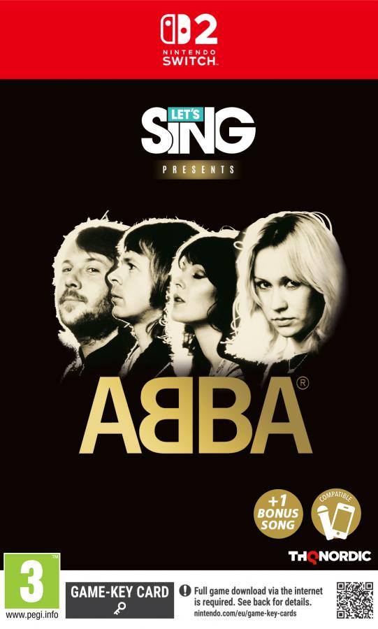 Let's Sing 2027 presents Abba Nintendo Switch 2 NEW (Game-Key Card)