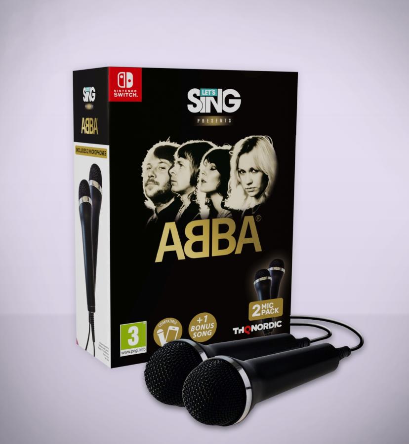 Let's Sing 2027 presents Abba (+2 Mic) Nintendo Switch NEW