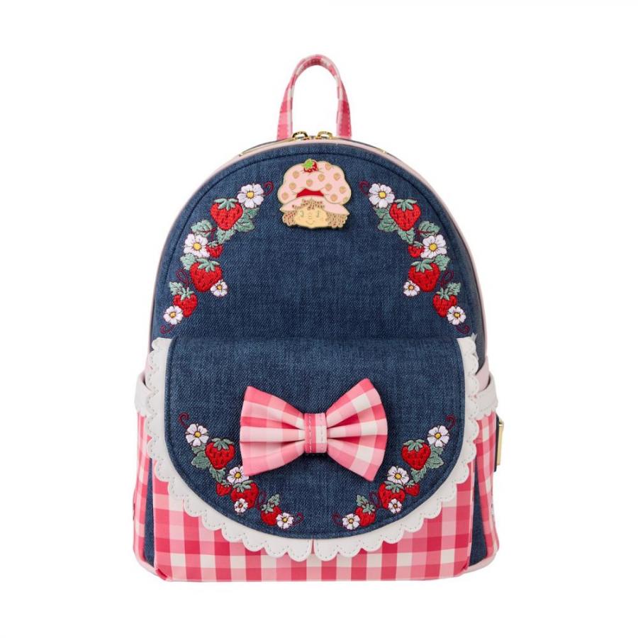 Loungefly: Strawberry Shortcake - Faux Denim Mini Backpack (SBSBK0010)