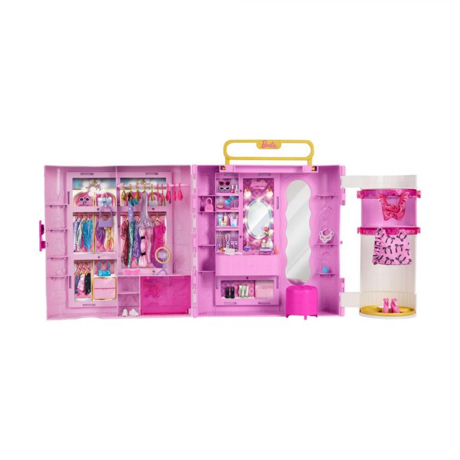 Mattel Barbie Deluxe Style: Closet with Spin & Style Feature Playset (JJP01)