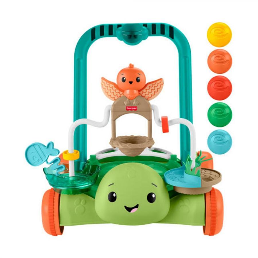 Fisher-Price: Walkers - Turtle Walker (JKD63)