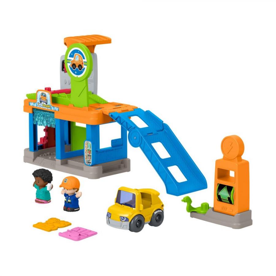 Fisher-Price Little People: Filli'n Fun Service Station Playset (JJY78)