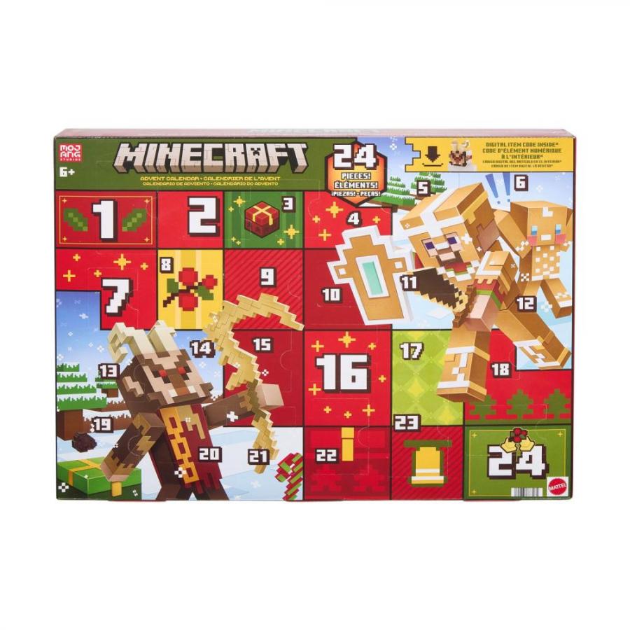 Mattel Minecraft: Figures Advent Calendar (JMP70)