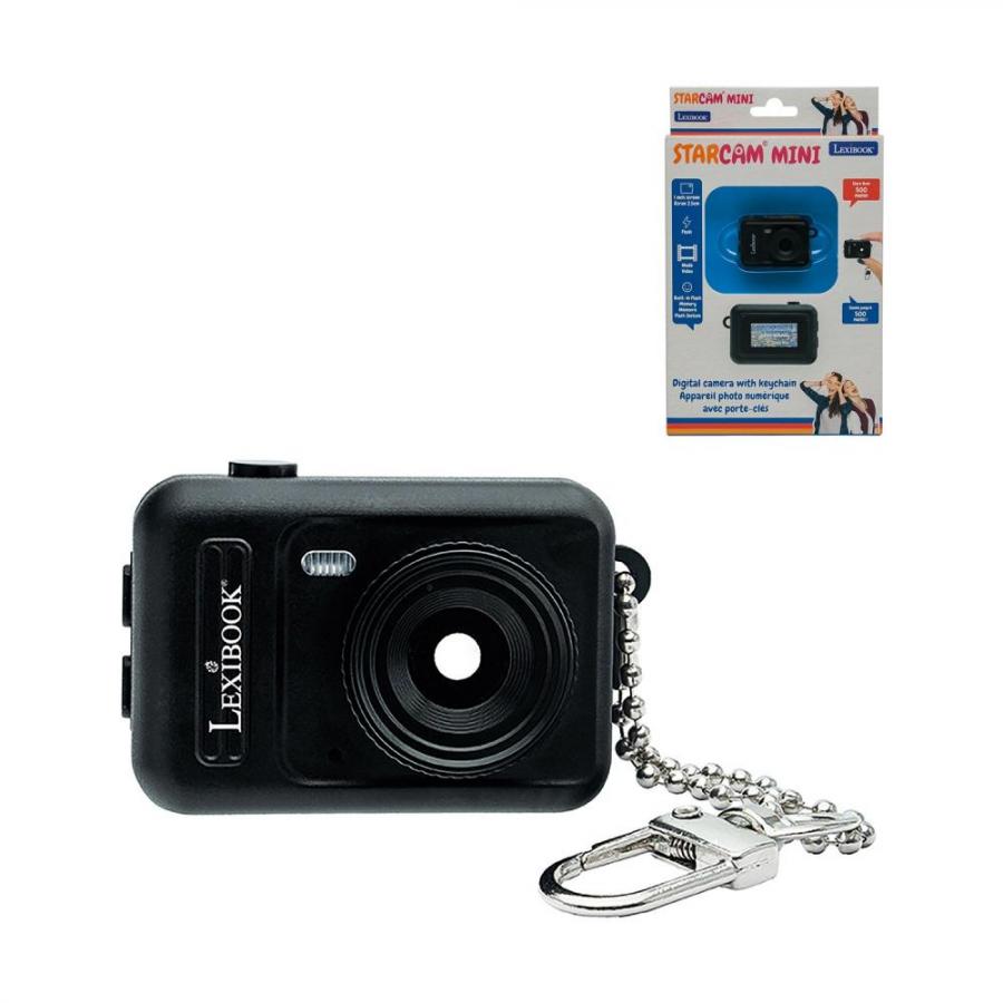 Lexibook Keychain Miniature Camera: Black (25.DJKC76BK)
