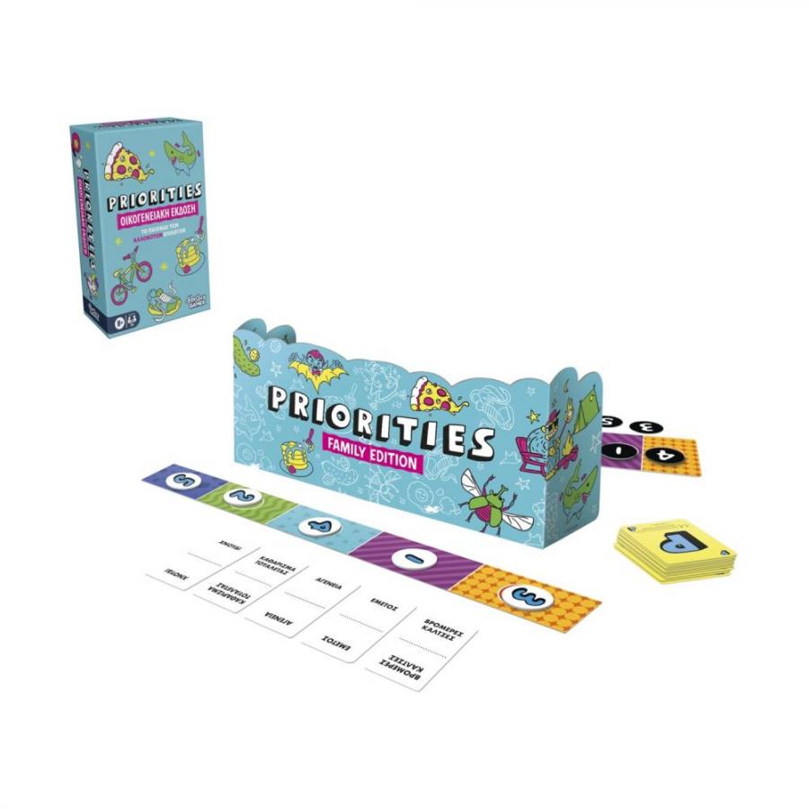 Hasbro Family Games: Priorities Family Edition (G3179)