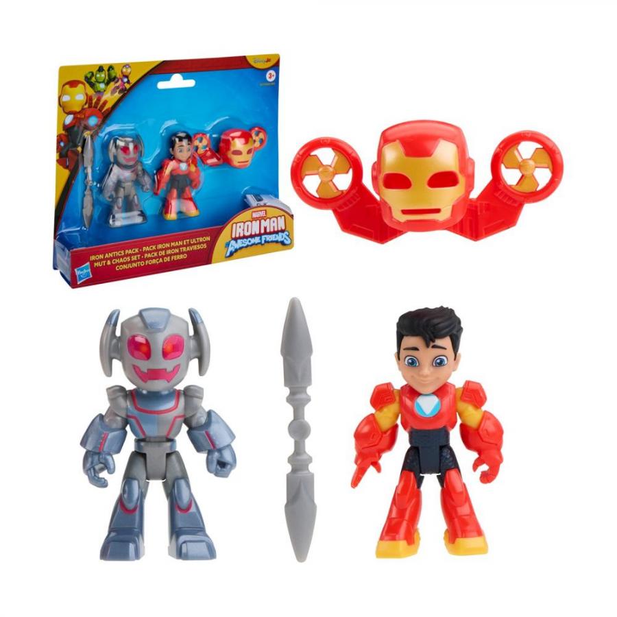 Hasbro Iron Man and His Awesome Friends: Iron Antics Team Pack (G3117)