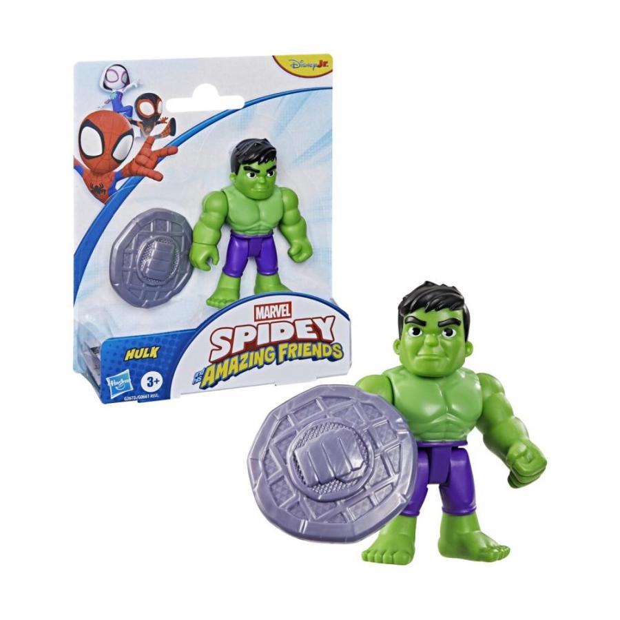 Hasbro Disney Jr. Marvel: Spidey And His Amazing Friends - Hulk 3'' Figure (G2672)