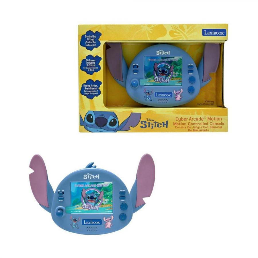 Lexibook Gaming: Disney Stitch Cyber Arcade Motion (25.JL3180D)