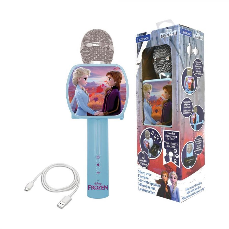 Lexibook Disney: Frozen - Bluetooth Karaoke Microphone (25.MIC240FZ)