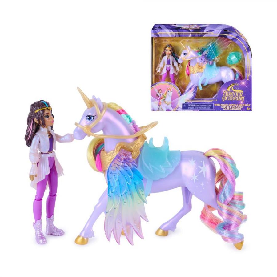 Spin Master Unicorn Academy: Wing Magic Sophia & Wildstar Figures (20156167)