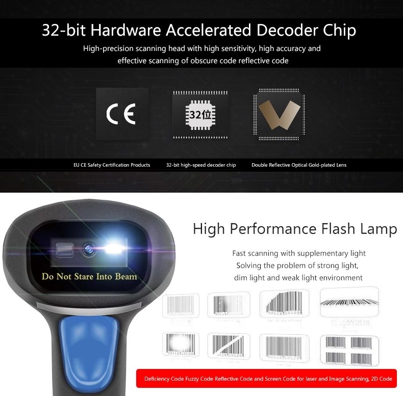 NETUM WIRED CCD 1D BARCODE SCANNER