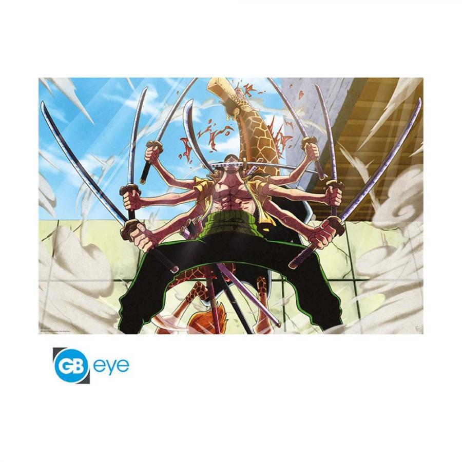 GB eye: One Piece - Zoro Vs Kaku Maxi Poster (91.5X61cm) (GBYDCOA035)