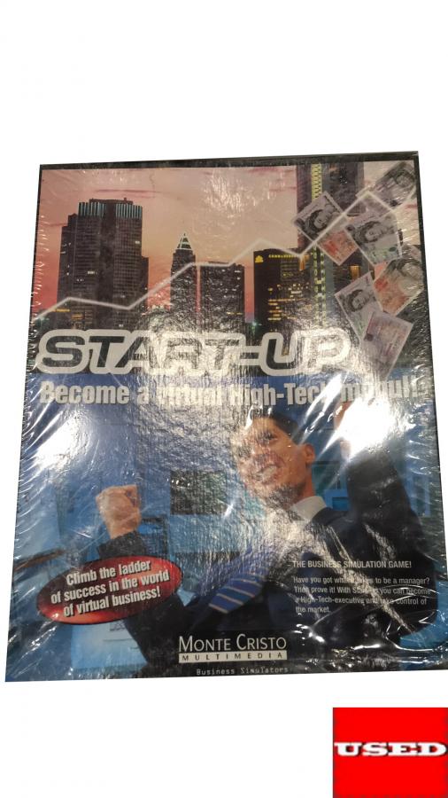 Start Up  Become a Virtual High Tech Mogul 3DO  (Big Box) NEW