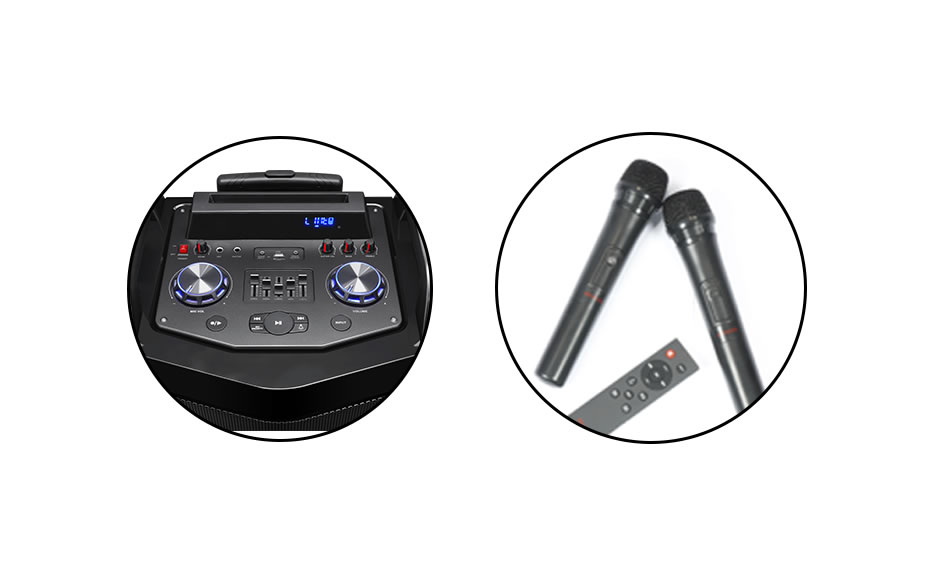AIWA PORTABLE TROLLEY SPEAKER RMS 80W 'THE THUNDER'