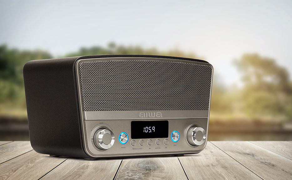 AIWA BLUETOOTH MULTIMEDIA HOME SPEAKER RMS 50W BLACK