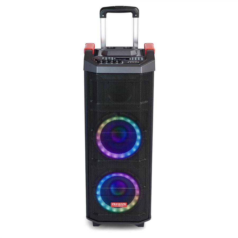 AIWA PORTABLE TWS TROLLEY PARTY SPEAKER RGB LIGHTING RMS 80W