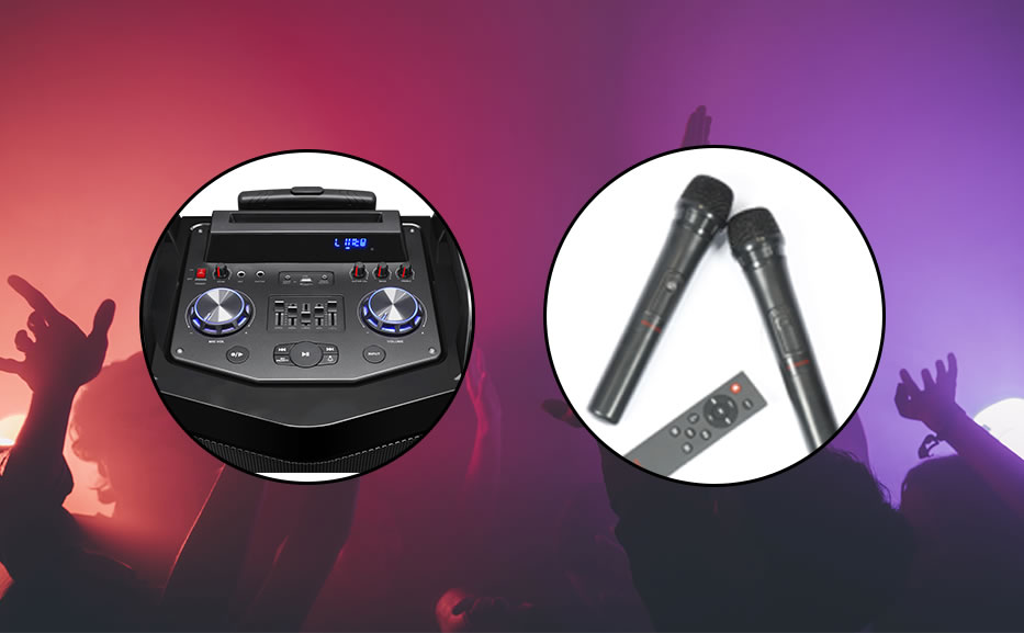 AIWA TROLLEY SPEAKER 'EARTHQUAKE' RMS100W
