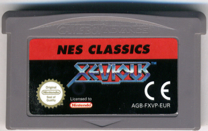Nes Classics Xevious GameBoy Advance UNBOXED
