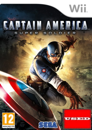 Captain America Super Soldier Wii USED