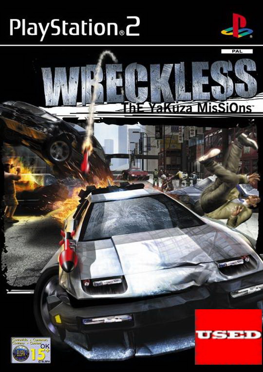 Wreckless The Yakuza Missions PS2 USED (Disc Only)