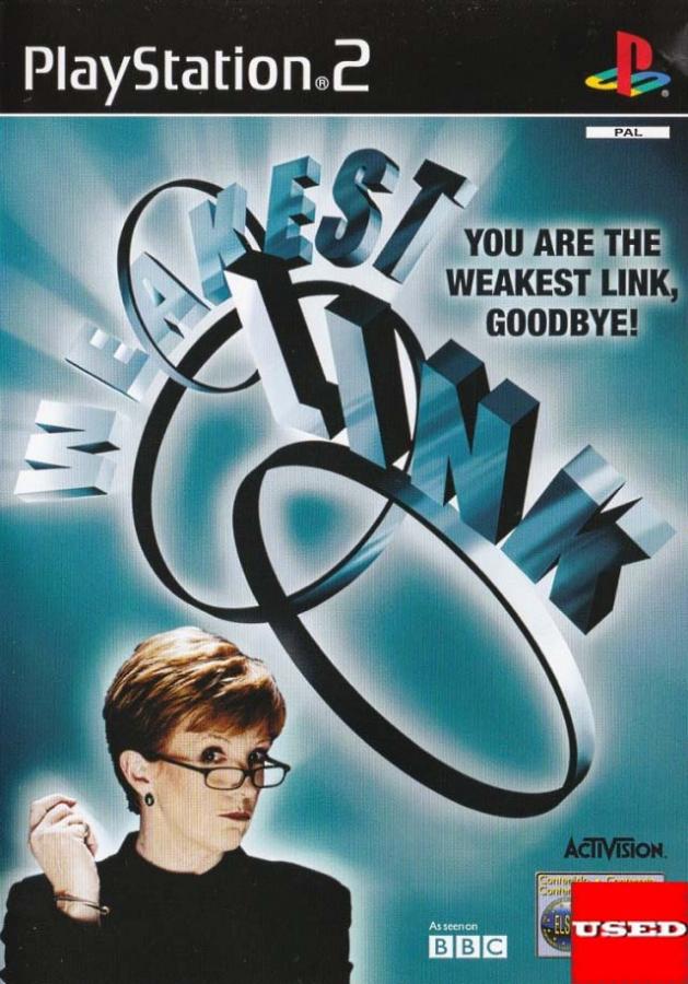 Le Maillon Faible / The Weakest Link PS2 USED (ONLY France)