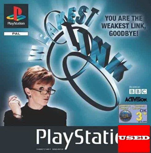 Weakest Link PSX USED (Damaged Case)
