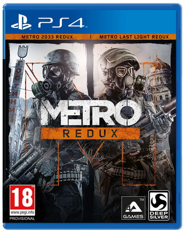 Metro Redux Double Pack (2033 + Last Light) PS4 NEW